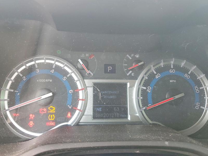 2016 Toyota 4runner VIN JTEBU5JR0G5279093 COPART salvage auction — FRONT END, IN - CERTIFICATE OF TITLE, sold $5,600 on 2026-07-24 (photo 9)