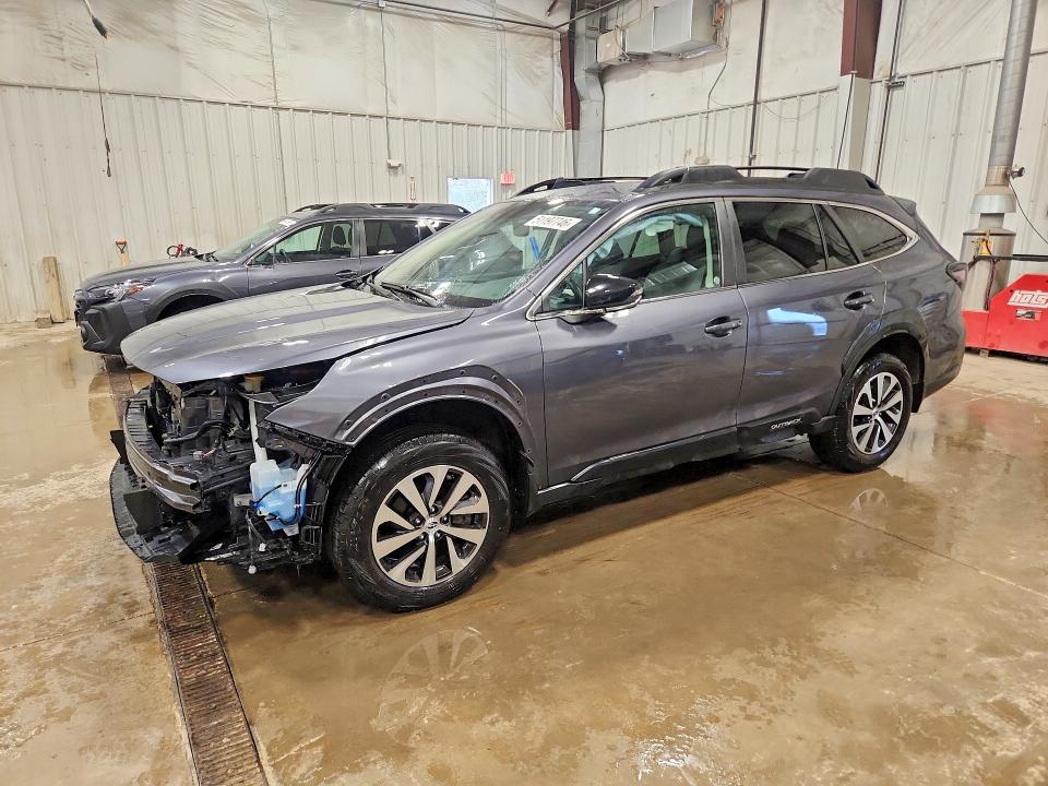 2025 Subaru Outback VIN 4S4BTACC7S3264227 COPART salvage auction — FRONT END, Wi - Cert Of Title-Claim Paid, sold $8,000 on 2026-07-04 (photo 1)