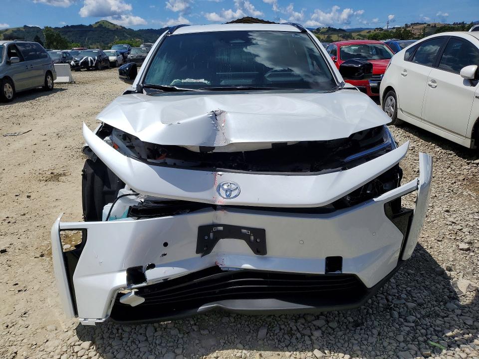 2026 Toyota Bz4x VIN JTMBFAEB4TA002274 COPART salvage auction — FRONT END, CA - SALVAGE CERTIFICATE, sold $8,700 on 2026-07-02 (photo 5)