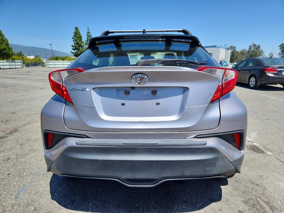 2019 Toyota C-hr VIN JTNKHMBX6K1032494 COPART salvage auction — FRONT END, Ca - Salvage Certificate, sold $4,500 on 2026-07-14 (photo 6)