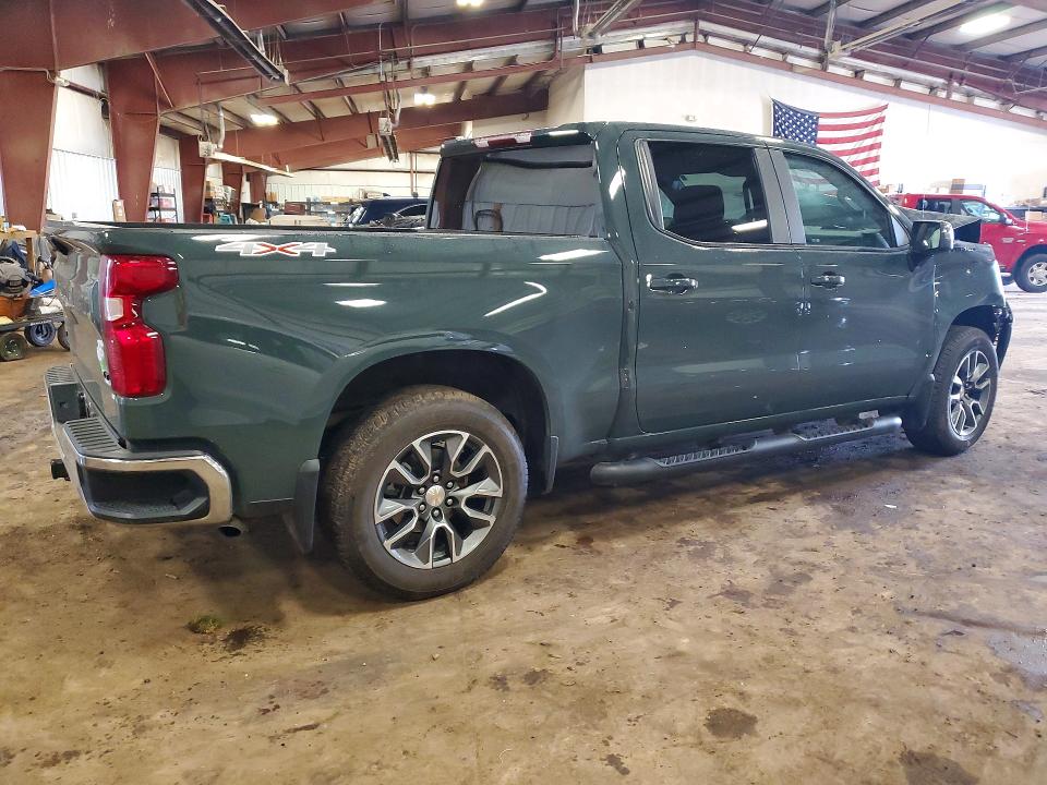 2025 Chevrolet Silverado VIN 1GCUKDED5SZ182887 COPART salvage auction — FRONT END, Mi - Certificate Of Title, sold $14,900 on 2026-07-31 (photo 3)