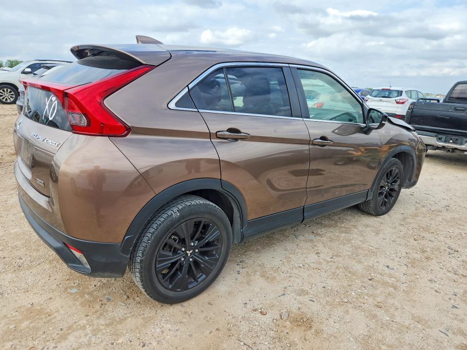 2019 Mitsubishi ECLIPSE VIN JA4AT4AA4KZ021372 COPART salvage auction — FRONT END, Tx - Salvage Vehicle Title, sold $10 on 2026-07-30 (photo 3)