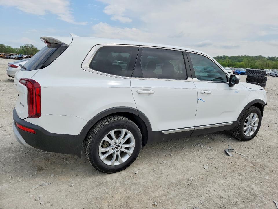 2020 Kia Telluride VIN 5XYP24HC7LG093225 COPART salvage auction — UNDERCARRIAGE, Il - Salvage Certificate, sold $4,050 on 2026-07-08 (photo 3)