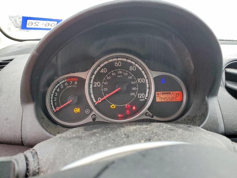 2013 Mazda 2 VIN JM1DE1KY6D0161924 COPART salvage auction — FRONT END, Tx - Salvage Vehicle Title, sold $700 on 2026-07-02 (photo 9)