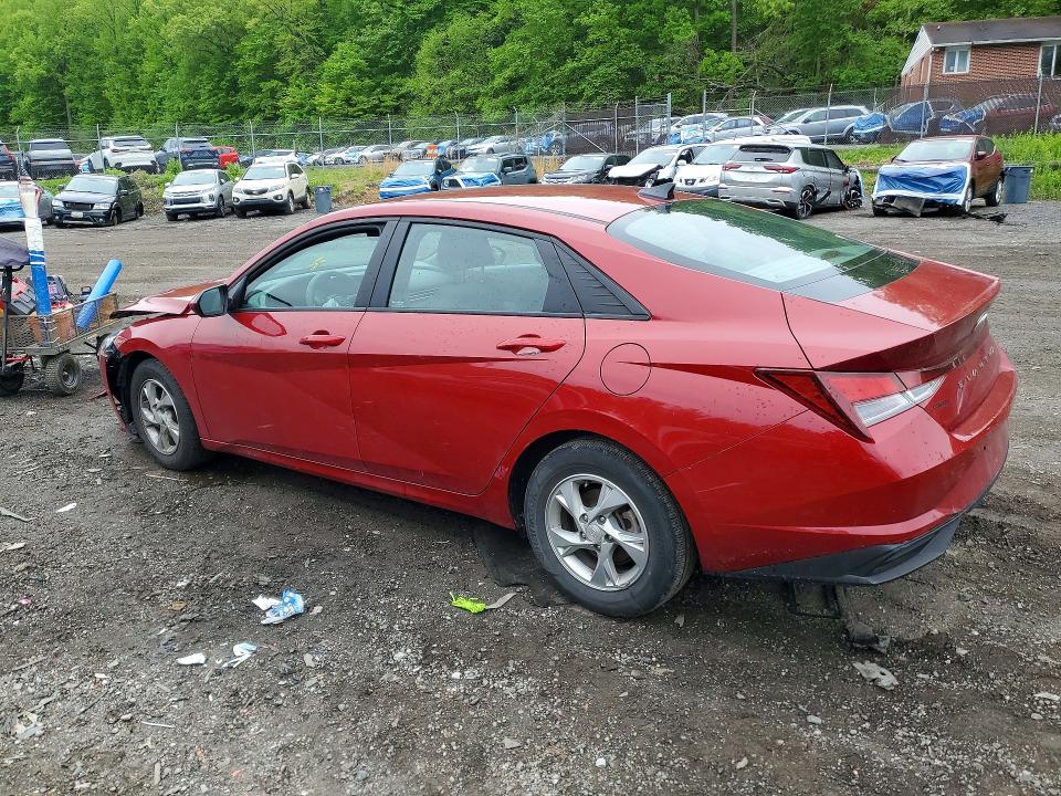 2023 Hyundai Elantra VIN KMHLL4AG9PU520493 COPART salvage auction — FRONT END, Md - Cert Of Salvage > 75% Damage, sold $2,650 on 2026-07-23 (photo 2)