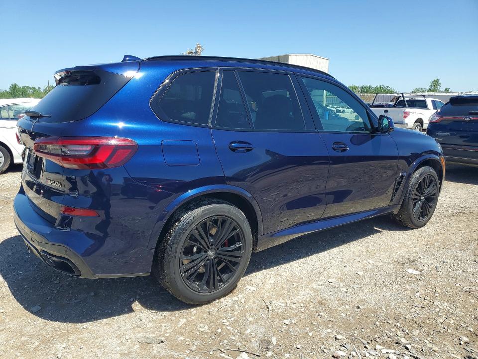 2021 BMW X5 VIN 5UXJU4C00M9G77855 COPART salvage auction — MECHANICAL, Ne - Cert Of Title-Salvage, sold $2,600 on 2026-07-28 (photo 3)