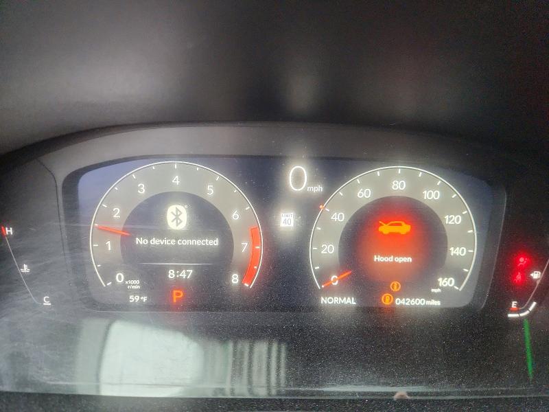 2024 Acura Integra VIN 19UDE4H38RA028033 COPART salvage auction — SIDE, Tx - Certificate Of Title, sold $225 on 2026-07-09 (photo 9)