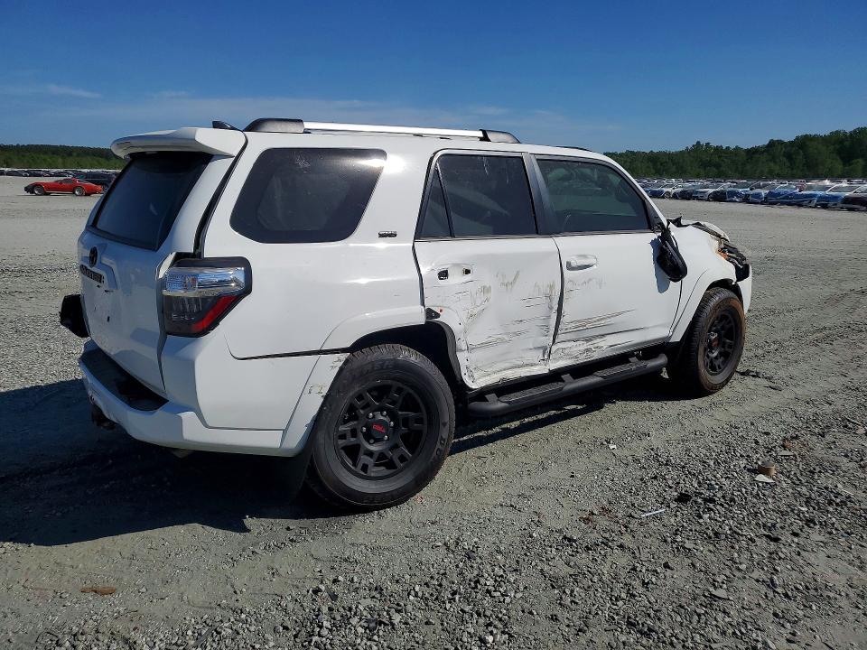 2023 Toyota 4runner VIN JTEEU5JR0P5301719 COPART salvage auction — ROLLOVER, Sc - Cert Of Title-Salvage, sold $7,600 on 2026-07-22 (photo 3)