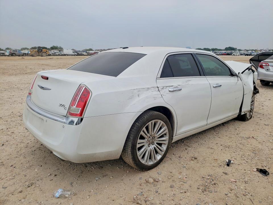 2014 Chrysler 300 VIN 2C3CCAEG9EH373545 COPART salvage auction — ALL OVER, TX - SALVAGE VEHICLE TITLE (P), sold $1,050 on 2026-07-09 (photo 3)