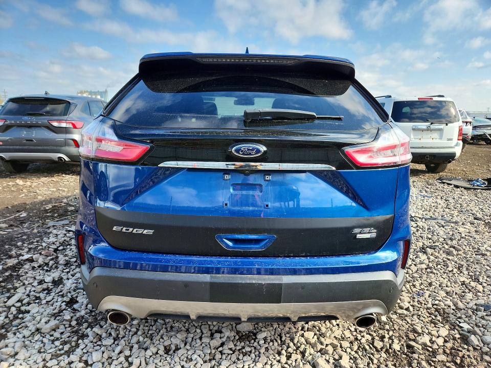 2020 Ford Edge VIN 2FMPK4J9XLBA18842 COPART salvage auction — FRONT END, IL - SALVAGE CERTIFICATE, sold $3,350 on 2026-07-10 (photo 6)