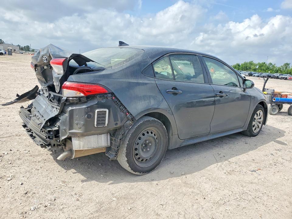 2024 Toyota Corolla VIN JTDBCMFE1R3047611 COPART salvage auction — REAR END, Tx - Salvage Vehicle Title, sold $8,000 on 2026-07-10 (photo 3)