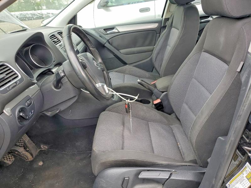2013 Volkswagen Golf VIN WVWNM7AJ5DW000671 COPART salvage auction — FRONT END, Md - Cert Of Salvage > 75% Damage, sold $450 on 2026-07-06 (photo 7)