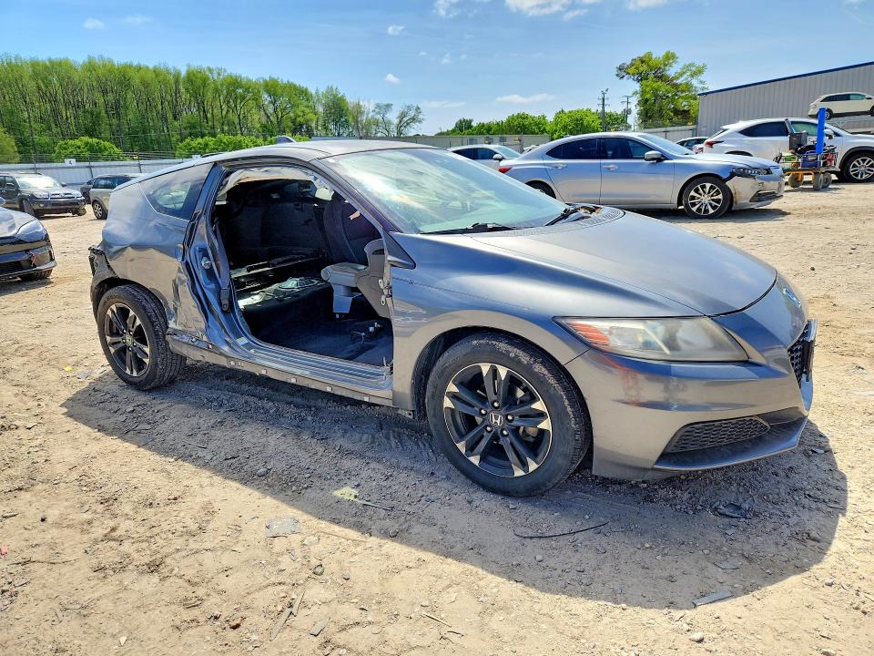 2015 Honda Cr-z VIN JHMZF1D40FS002741 COPART salvage auction — SIDE, Va - Cert Of Title - Salvage, sold $825 on 2026-07-21 (photo 4)