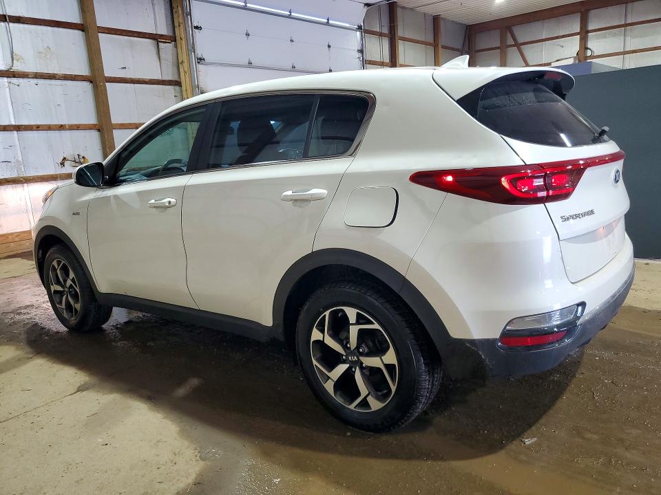 2021 Kia Sportage VIN KNDPMCAC2M7942027 COPART salvage auction — HAIL, Oh - Cert Of Title-Salvage, sold $5,700 on 2026-07-16 (photo 2)