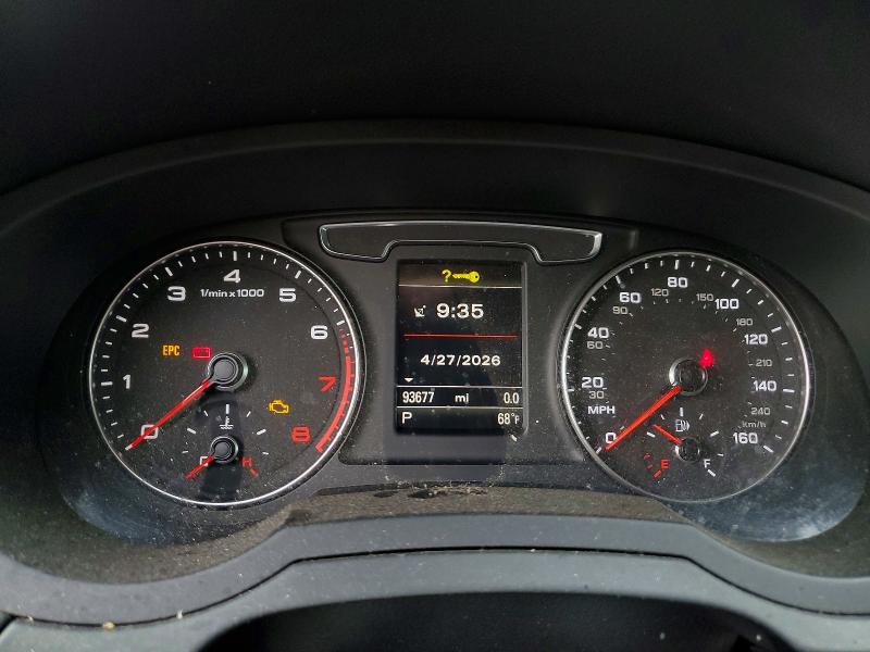 2017 Audi Q3 VIN WA1JCCFS0HR000636 COPART salvage auction — FRONT END, Il - Certificate Of Title, sold $1,800 on 2026-07-16 (photo 9)