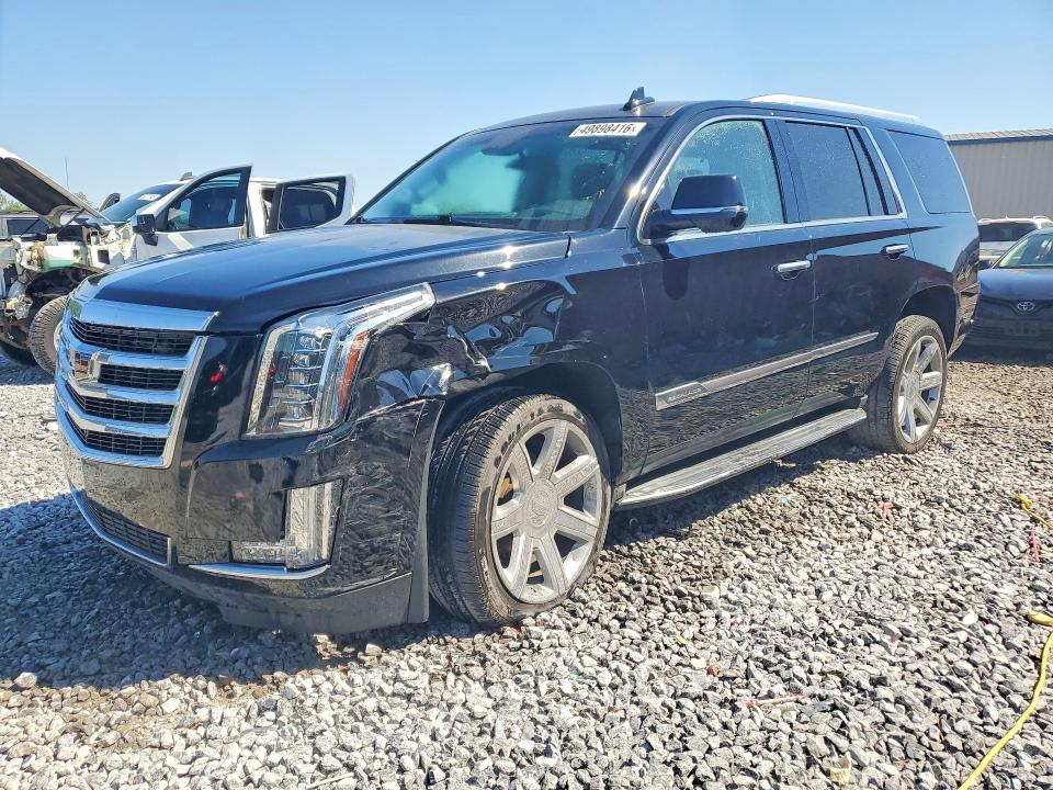 2016 Cadillac Escalade VIN 1GYS3BKJ4GR123124 COPART salvage auction — FRONT END, Al - Cert Of Title-Salvage Title, sold $8,200 on 2026-07-28 (photo 1)