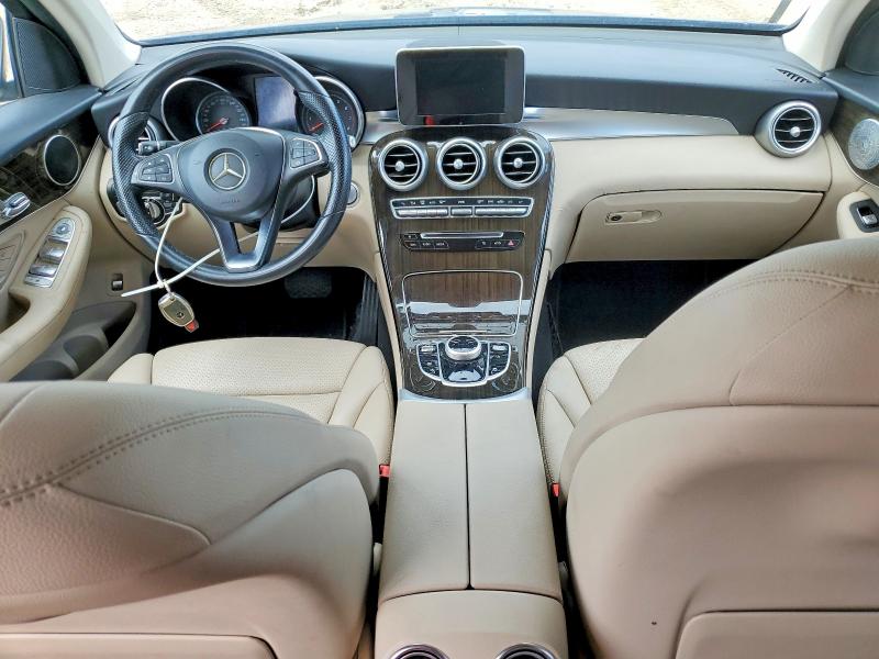 2017 Mercedes-benz Glc VIN WDC0G4JB4HF132765 COPART salvage auction — FRONT END, Tx - Salvage Vehicle Title (P), sold $7,500 on 2026-07-28 (photo 8)
