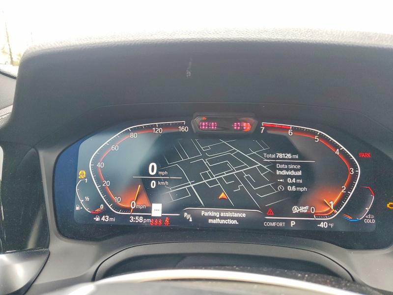 2019 BMW 3er VIN WBA5R7C5XKAJ81677 COPART salvage auction — FRONT END, Wa - Bill Of Sale, sold $11,500 on 2026-07-13 (photo 9)