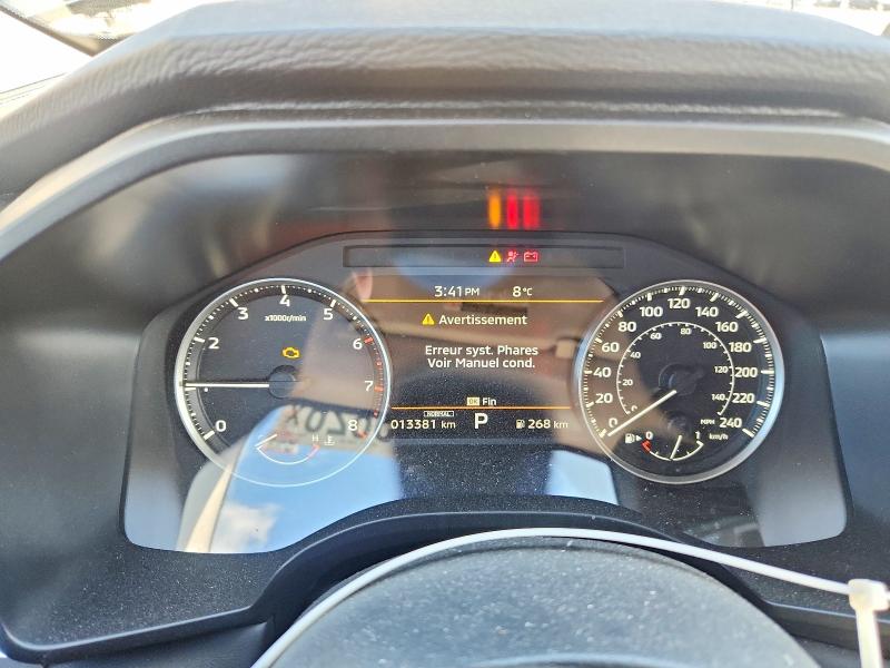 2025 Mitsubishi VIN JA4J4VA80SZ612623 COPART salvage auction — FRONT END, Salvage Title, sold $8,400 on 2026-08-25 (photo 9)