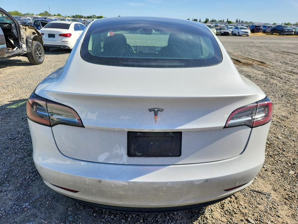 2021 Tesla VIN 5YJ3E1EA9MF078256 COPART salvage auction — UNDERCARRIAGE, Salvage Title, sold $4,000 on 2026-07-09 (photo 6)