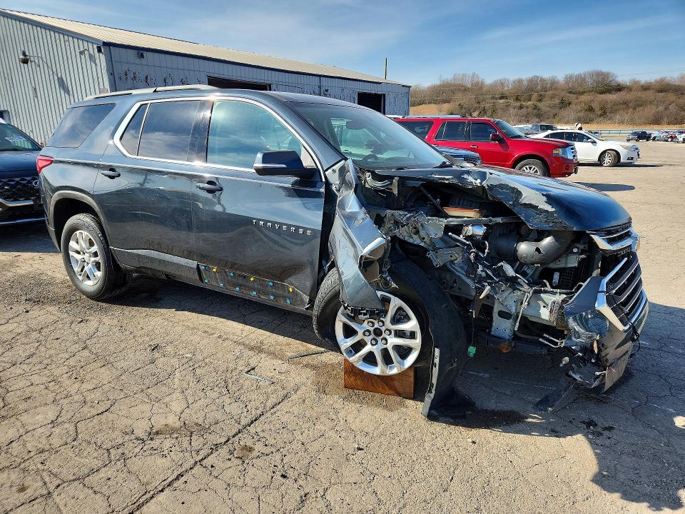 2021 Chevrolet Traverse VIN 1GNERGKW7MJ171003 COPART salvage auction — FRONT END, Il - Salvage Certificate, sold $2,550 on 2026-07-03 (photo 4)