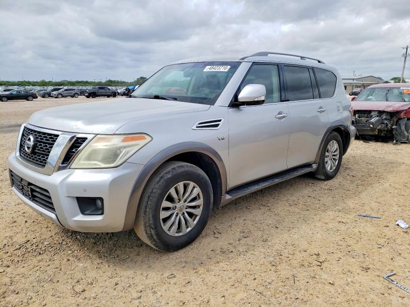 2017 Nissan Armada VIN JN8AY2ND7H9002473 COPART salvage auction — MINOR DENT/SCRATCHES, Tx - Certificate Of Title, sold $3,900 on 2026-07-30 (photo 1)