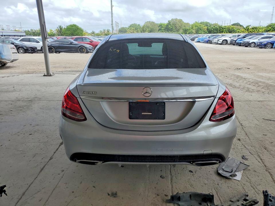 2017 Mercedes-benz C-klasse VIN 55SWF4JB5HU222299 COPART salvage auction — FRONT END, Fl - Cert Of Title Slvg Rebuildable, sold $3,050 on 2026-07-28 (photo 6)