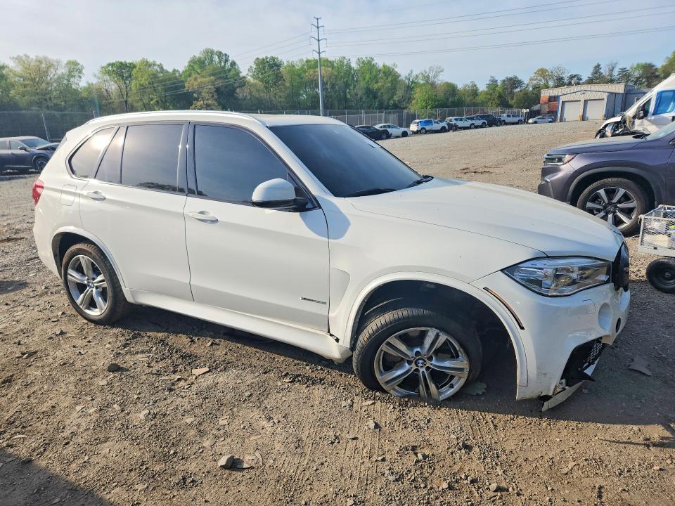 2015 BMW X5 VIN 5UXKR6C5XF0J78787 COPART salvage auction — FRONT END, Md - Cert Of Salvage > 75% Damage, sold $225 on 2026-07-24 (photo 4)