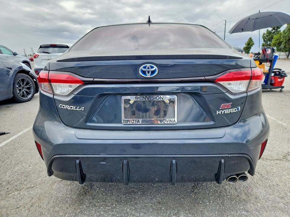 2023 Toyota Corolla VIN JTDBCMFE4P3002644 COPART salvage auction — NORMAL WEAR, CA - SALVAGE CERTIFICATE, sold $150 on 2026-07-21 (photo 6)