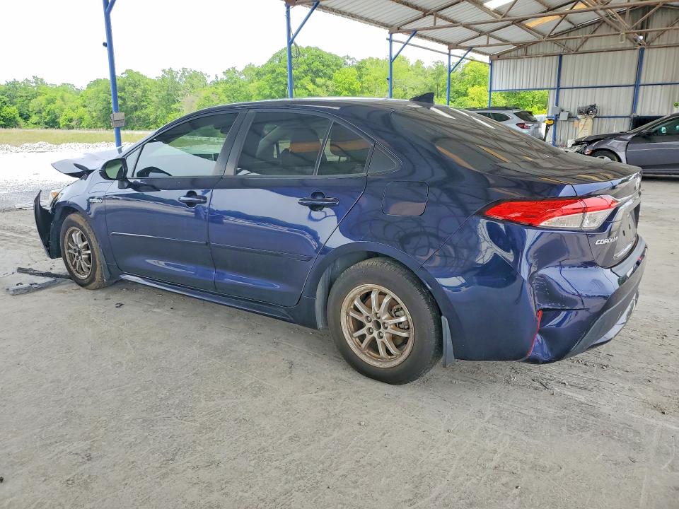 2020 Toyota Corolla VIN JTDEBRBE8LJ017012 COPART salvage auction — ROLLOVER, Tn - Salvage Certificate, sold $3,100 on 2026-07-09 (photo 2)