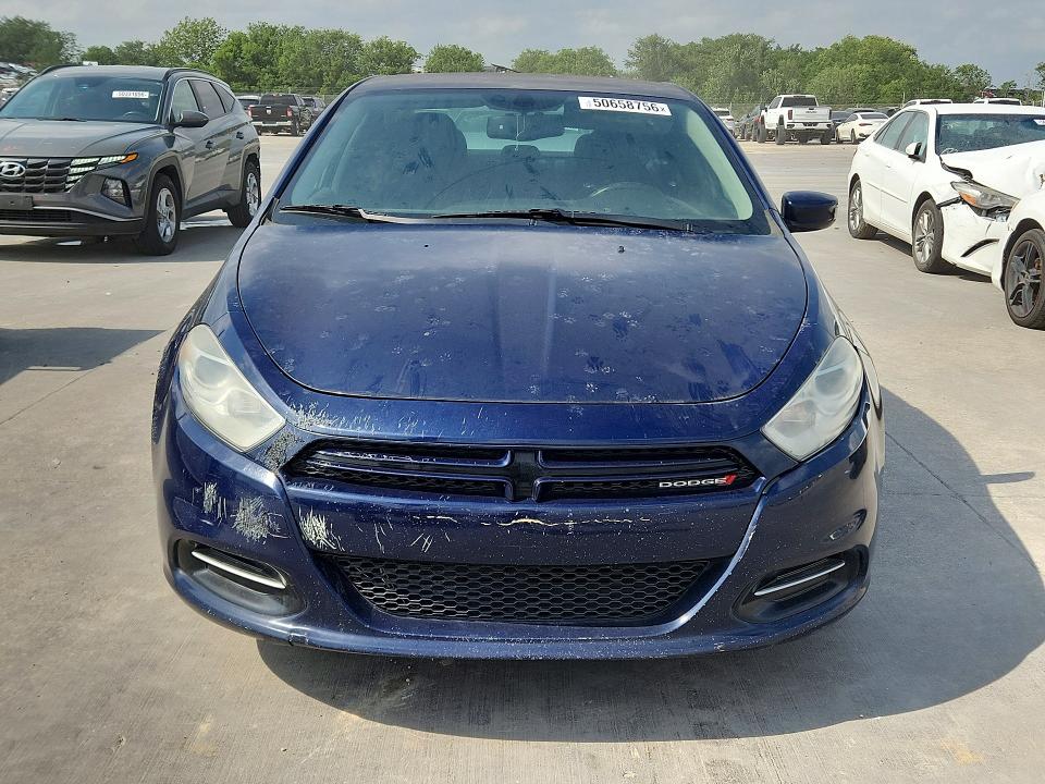 2013 Dodge Dart VIN 1C3CDFAH8DD306116 COPART salvage auction — SIDE, Tx - Bonded Title - Salvage, sold $600 on 2026-07-09 (photo 5)