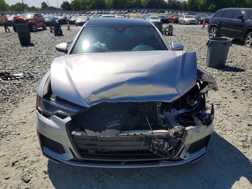 2022 Audi A6 VIN WAUL2BF20NN063506 COPART salvage auction — FRONT END, Nc - Salvage Certificate Of Title, sold $5,300 on 2026-07-22 (photo 5)