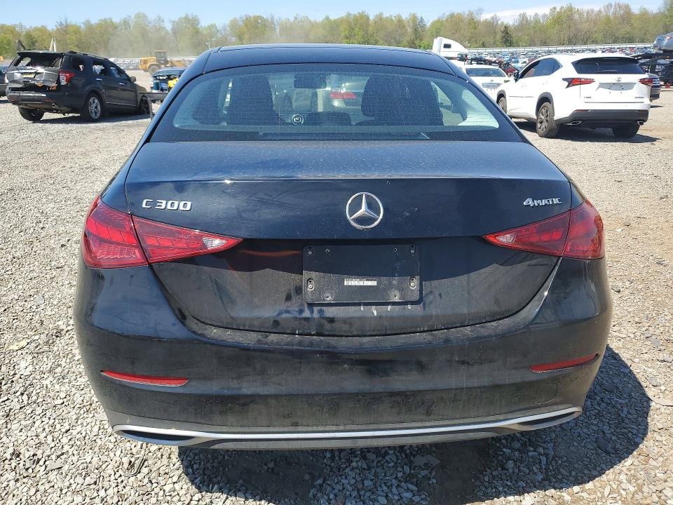 2022 Mercedes-benz C-klasse VIN W1KAF4HB5NR011312 COPART salvage auction — FRONT END, Id - Salvage Certificate Of Title, sold $13,500 on 2026-07-10 (photo 6)