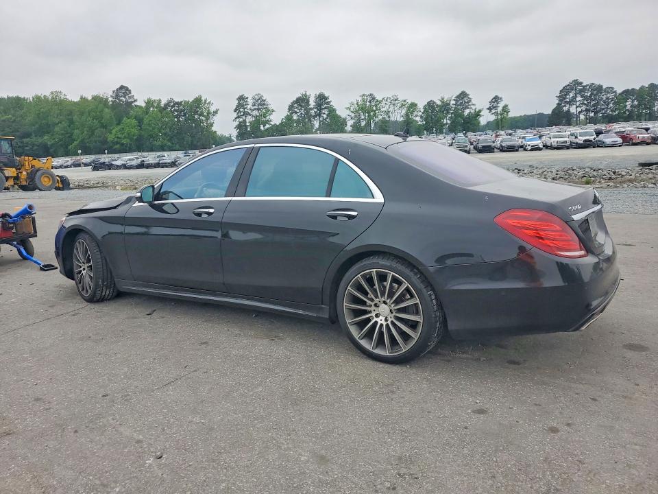 2014 Mercedes-benz S-klasse VIN WDDUG8FB6EA026842 COPART salvage auction — FRONT END, Nc - Salvage Certificate Of Title, sold $3,700 on 2026-07-24 (photo 2)