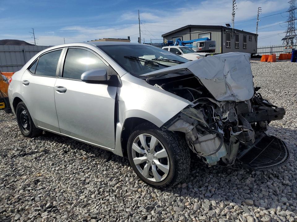 2014 Toyota Corolla VIN 5YFBURHE9EP062107 COPART salvage auction — FRONT END, Nv - Salvage Title, sold $600 on 2026-07-13 (photo 4)