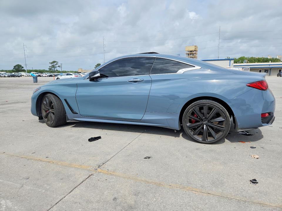 2022 Infiniti Q60 VIN JN1FV7LL4NM680076 COPART salvage auction — NORMAL WEAR, Ms - Certificate Of Title, sold $26,250 on 2026-07-17 (photo 2)
