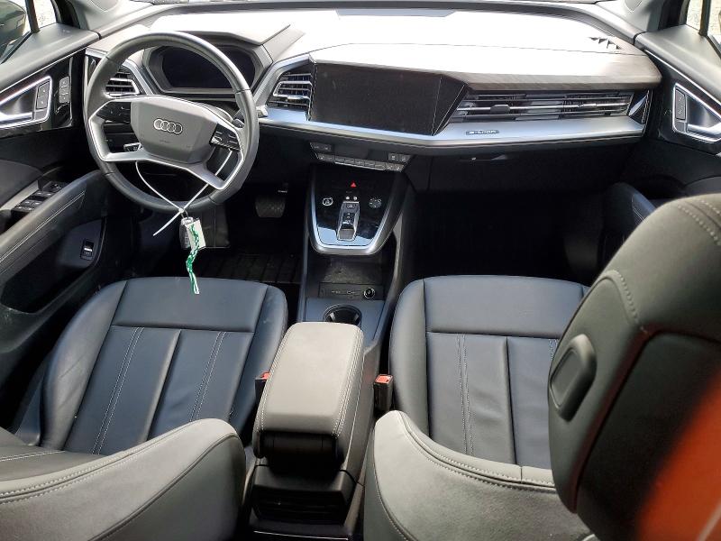 2024 Audi Q4 e-tron VIN WA1K2BFZ5RP026368 COPART salvage auction — FRONT END, Ca - Salvage Certificate, sold $10,800 on 2026-08-25 (photo 8)