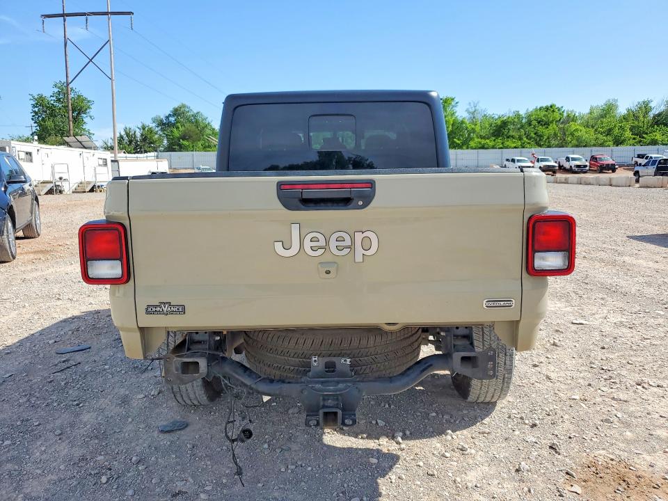 2022 Jeep Gladiator VIN 1C6HJTFG3NL171814 COPART salvage auction — SIDE, Salvage Title, sold $16,600 on 2026-09-01 (photo 6)