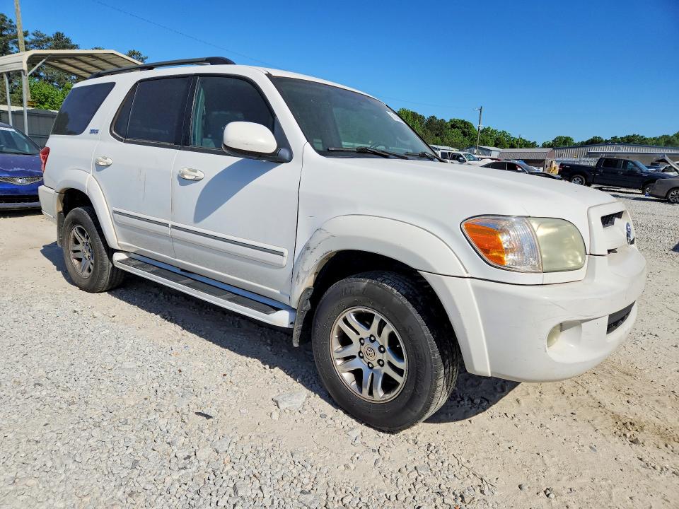 2007 Toyota Sequoia VIN 5TDZT34A07S286720 COPART salvage auction — MECHANICAL, Ga - Certificate Of Title, sold $925 on 2026-07-07 (photo 4)