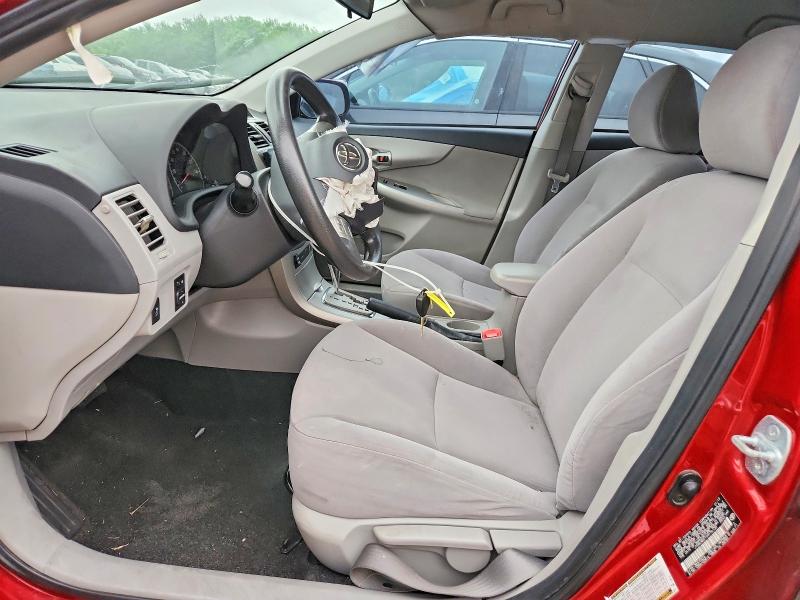 2012 Toyota Corolla VIN JTDBU4EE1C9176130 COPART salvage auction — FRONT END, Tx - Salvage Vehicle Title, sold $900 on 2026-07-02 (photo 7)