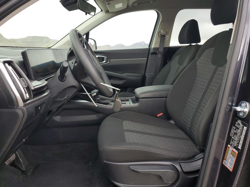 2025 Kia Sorento VIN 5XYRG4JCXSG396776 COPART salvage auction — FRONT END, Nv - Salvage Title, sold $8,200 on 2026-07-22 (photo 7)
