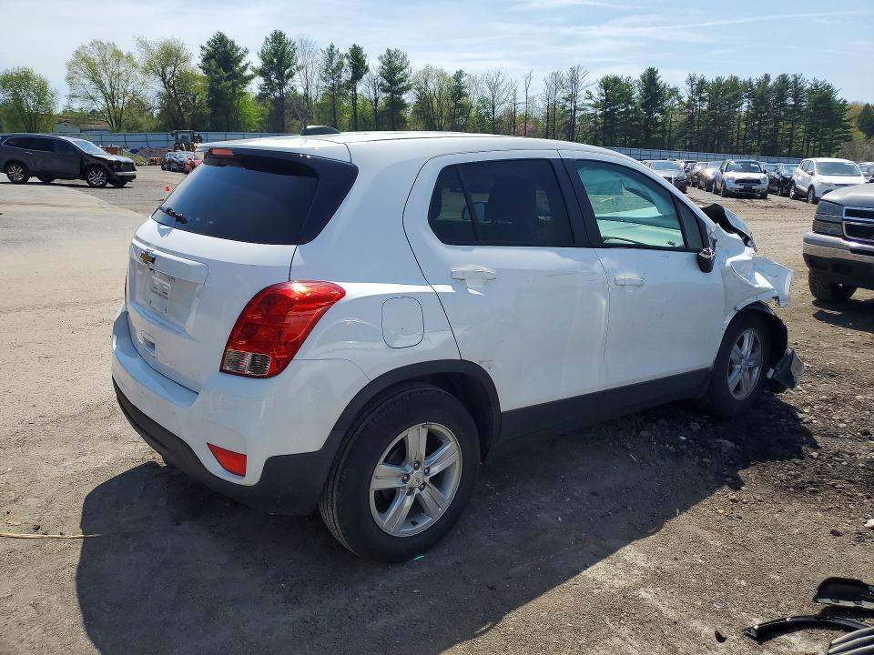 2020 Chevrolet Trax VIN KL7CJKSB8LB086605 COPART salvage auction — FRONT END, MD - CERT OF SALVAGE > 75% DAMAGE, sold $650 on 2026-07-27 (photo 3)