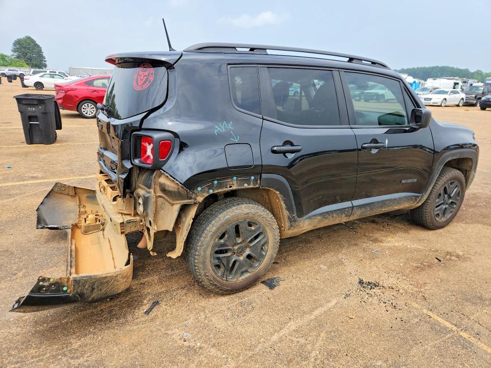 2020 Jeep Renegade VIN ZACNJBAB3LPL08175 COPART salvage auction — REAR END, Tx - Salvage Vehicle Title, sold $1,450 on 2026-07-20 (photo 3)