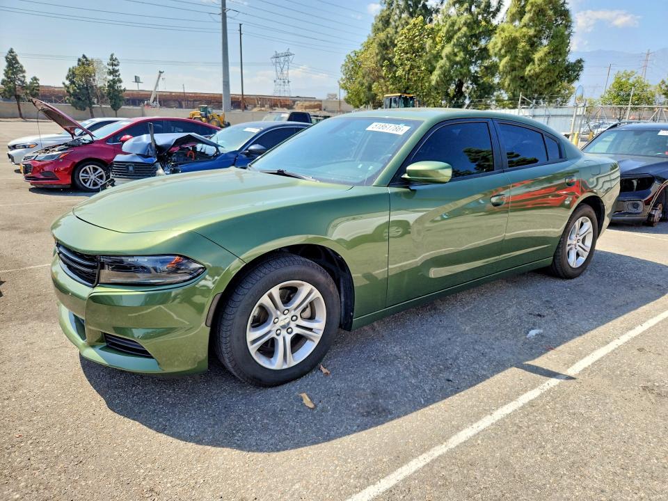 2022 Dodge Charger VIN 2C3CDXBG4NH110576 COPART salvage auction — ALL OVER, Ca - Non-Repairable Vehicle Cert, sold $3,950 on 2026-07-09 (photo 1)