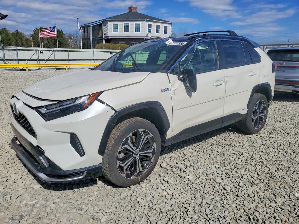 2022 Toyota Rav 4 VIN JTMEB3FV5ND090864 COPART salvage auction — FRONT END, Ma - Cert Of Title-Salvage, sold $11,100 on 2026-07-30 (photo 1)