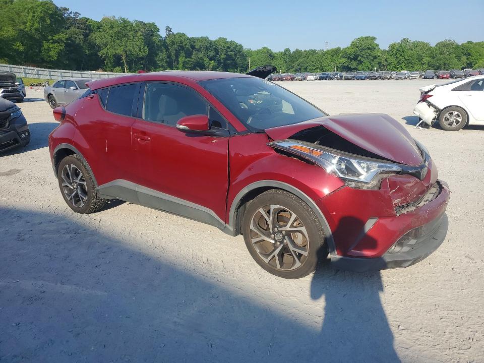 2018 Toyota VIN JTNKHMBX5J1009139 COPART salvage auction — FRONT END, Nc - Salvage Certificate Of Title, sold $175 on 2026-07-29 (photo 4)