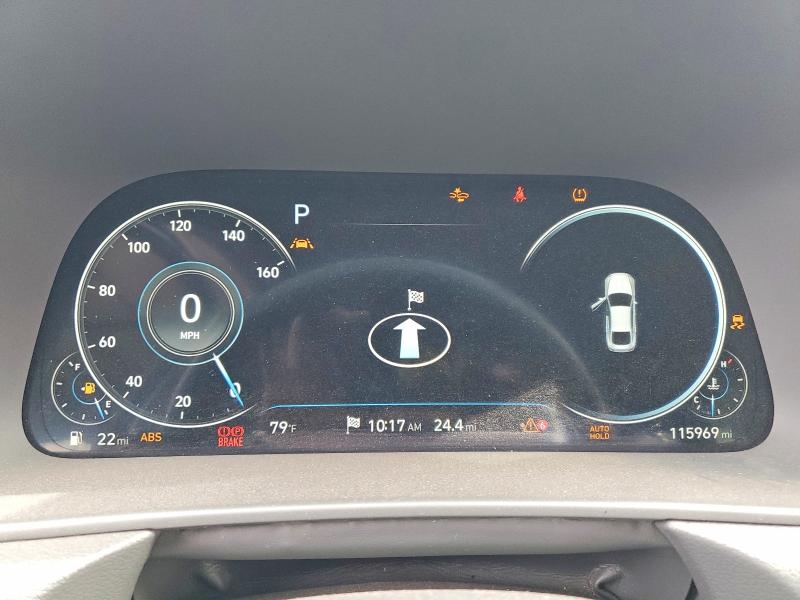 2020 Hyundai Sonata VIN 5NPEH4J26LH045652 COPART salvage auction — FRONT END, Id - Salvage Certificate Of Title, sold $3,950 on 2026-07-09 (photo 9)