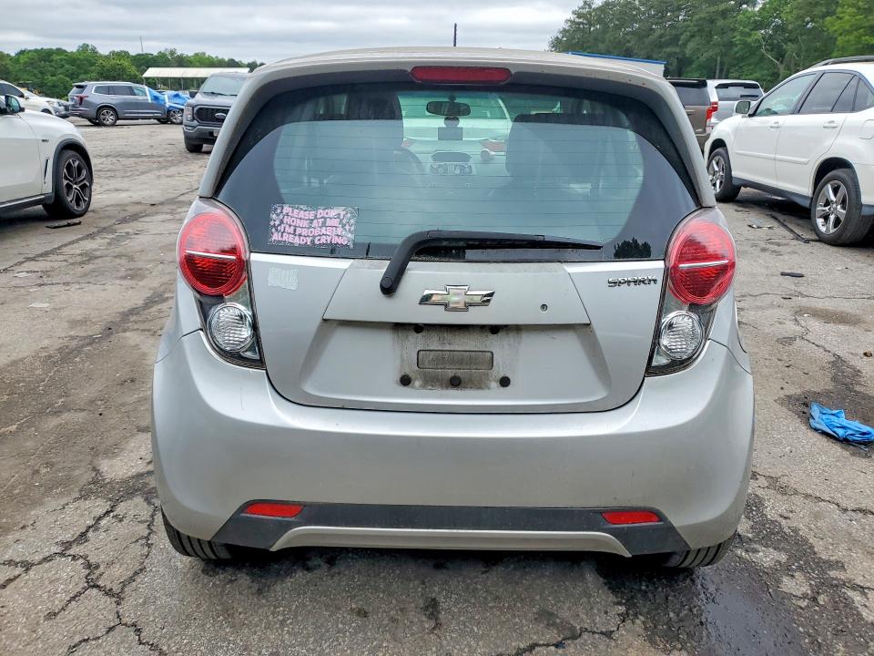 2014 Chevrolet Spark VIN KL8CB6S90EC590463 COPART salvage auction — FRONT END, GA - BILL OF SALE - PARTS ONLY, sold $250 on 2026-07-02 (photo 6)