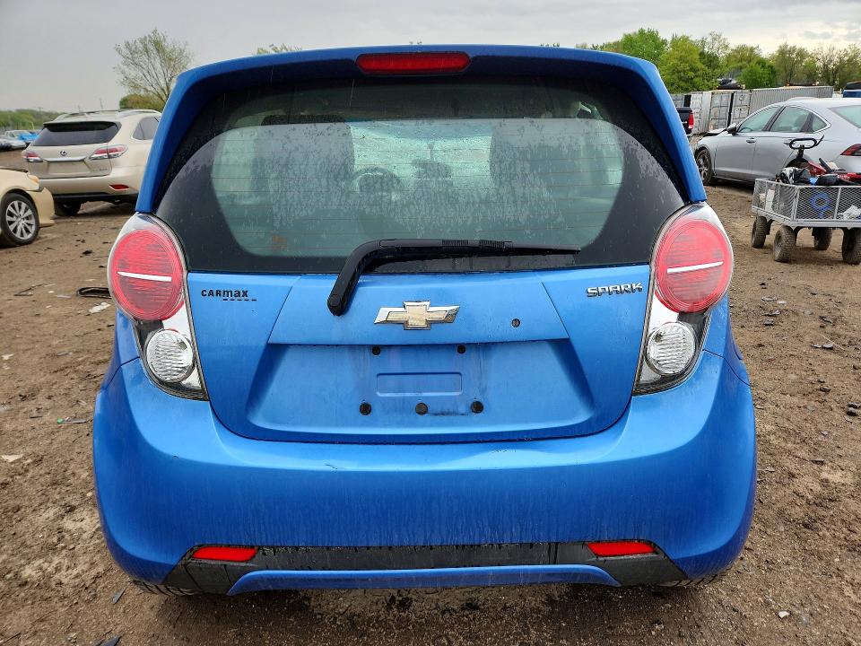2015 Chevrolet Spark VIN KL8CD6S95FC724170 COPART salvage auction — ROLLOVER, MD, sold $375 on 2026-07-16 (photo 6)