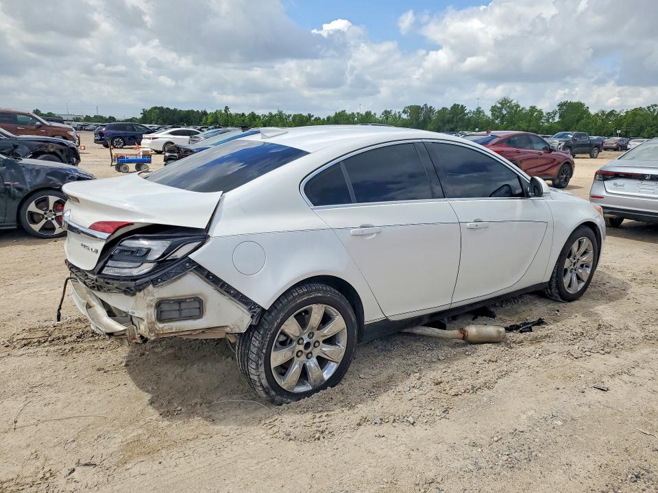 2016 Buick Regal VIN 2G4GS5GX8G9202945 COPART salvage auction — REAR END, Tx - Salvage Vehicle Title, sold $1,050 on 2026-07-10 (photo 3)